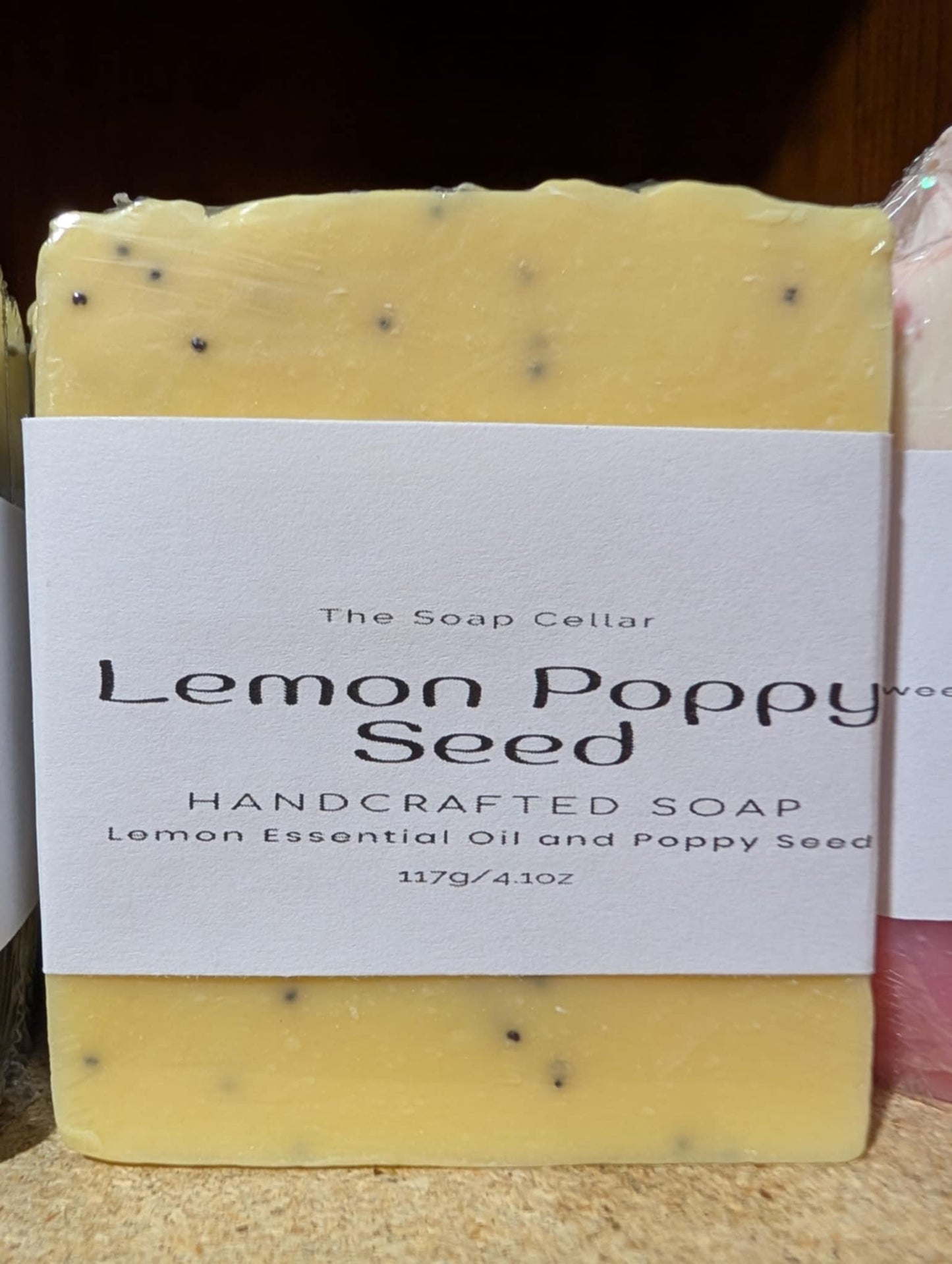 Lemon Poppy Seed Exfoliating Soap