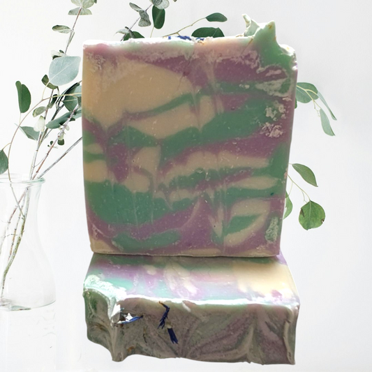 Lavender Eucalyptus Handcrafted Soap
