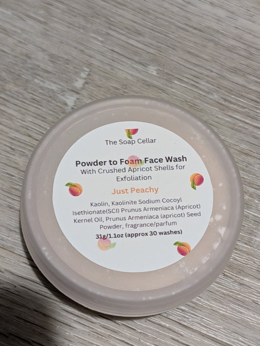Powder to Foam Face wash