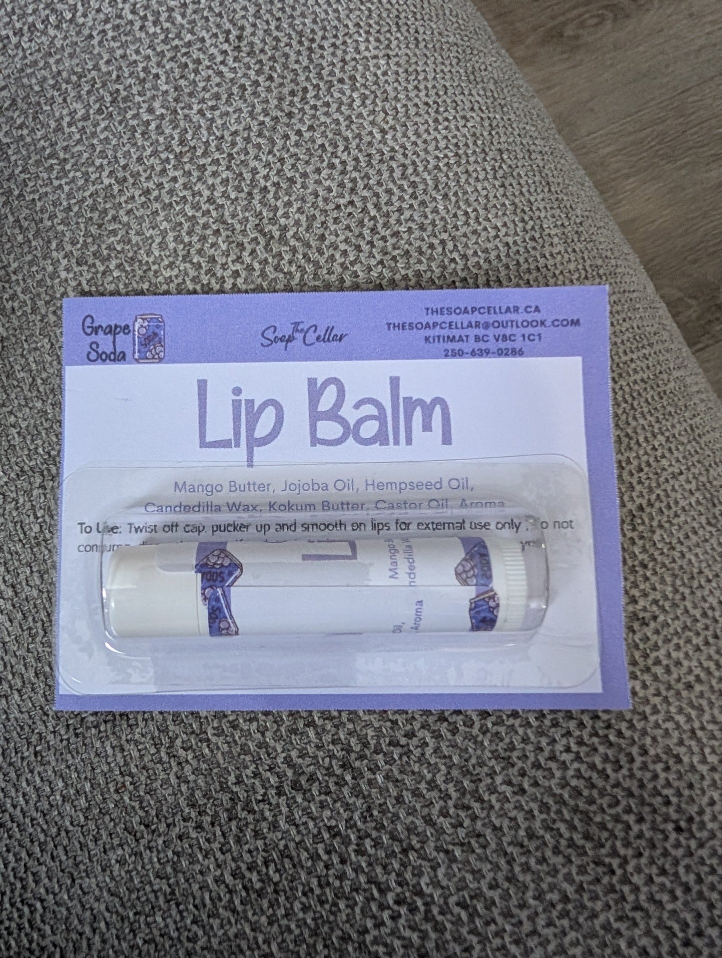 Lip Balm- Grape Soda